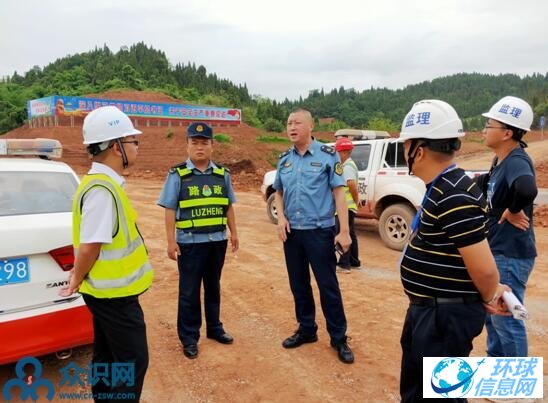 警营资讯:四川西充县路政大队安全生产月在行动