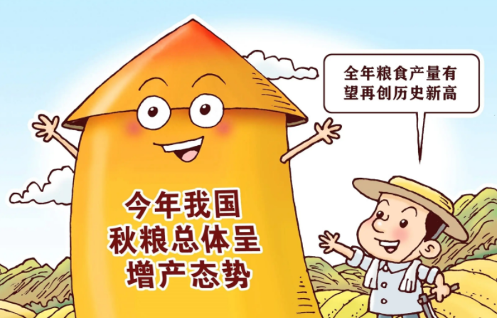 粮食产量创新高彰显中国饭碗分量 大国粮仓根基